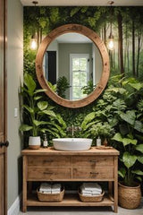 CAFE WITH MIRROR,The Psychological Impact of Plants in Cafés