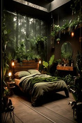 CHIC AND COZY:THE BEDROOM OF YOUR DREAMS,A Serene Green Retreat
