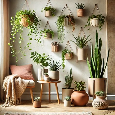 Using Tall Plants for a Statement Look