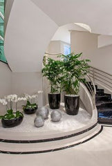 BEAUTIFUL SMALL PLANTS NEAR STAIRS,Enhancing YouR STAIRS WITH PLANTS