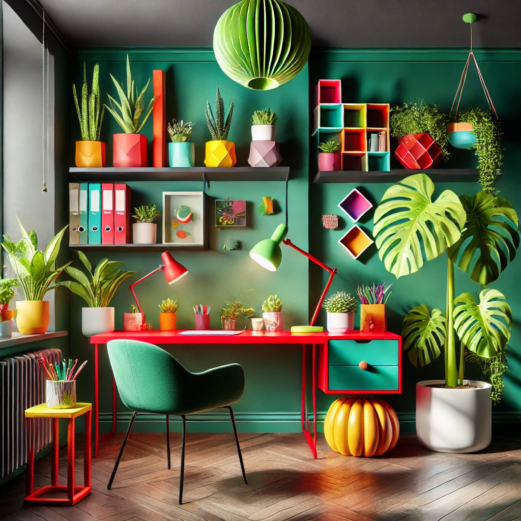 COLORFUL STUDY ROOM