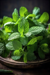 PEPPER MINT IS HIGH INMANGANESE,VITAMIN A AND CNAL