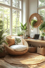 A Refreshing Green Accent in Any Room