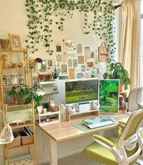 LEAFY VIBES IN A FUN SPACE,BED ROOM GOALS FOR BOYS.