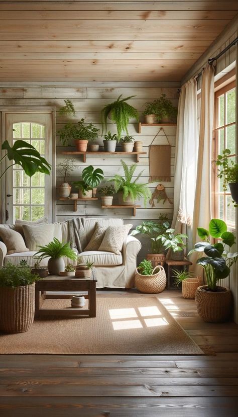 WHERE PLANTS AND PEOPLE THRIVE,LIVING ROOM,20 X 20,The Perfect Plant-Filled Reading Spot