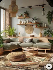 A Lush Green Retreat,LIVING ROOM