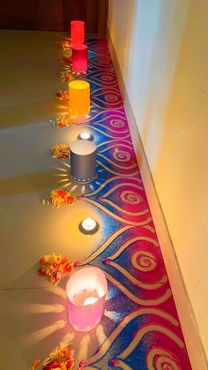 A Diwali decoration with plants brings a perfect blend of nature and festivity,