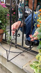 railing hanging stand