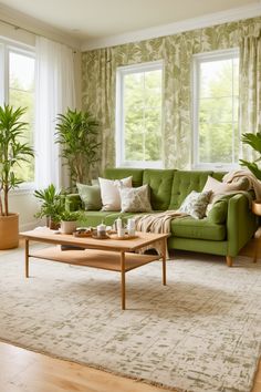 A Modern Space Infused with Nature,LIVING ROOM