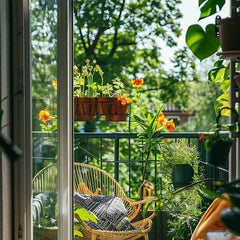 GREEN BALCONY,  ;A Space to Inspire: